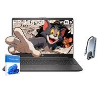 HP Ordinateur portable étudiant de 15,6" pour apprentissage en ligne, caméra HD, Windows 11 Home, IPS, Wi-Fi 6, fin et léger, processeur Intel Dual-Core, 16 Go de RAM 2 To SSD - Parfait pour les cours