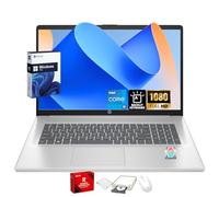 HP Ordinateur portable professionnel 17,3", écran FHD antireflet, Intel 10-Core i5-1334U (jusqu'à 4,6 GHz), 20 Go de RAM 512 Go SSD, clavier rétroéclairé, lecteur d'empreintes digitales, Win 11 Pro