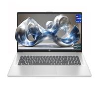 HP Ordinateur portable professionnel 17 - Intel Core i7-1355U - 64 Go de RAM DDR4 - SSD PCIe 1 To - FHD 17,3" (1920 x 1080) - Carte graphique Intel Iris Xe - Clavier QWERTZ - Windows 11 Home - Argent