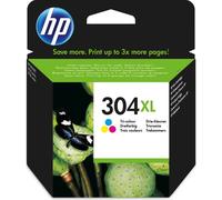 HP original ink / encre N9K07AE, HP 304XL, Tri-color, blister, 300s, 7ml