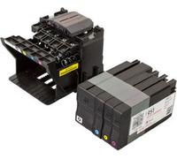 HP original printhead replacement kit CR324A, CR322A, CR323A, CM751-60126, obsahuje inkousty, Head replacement kit