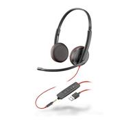 HP Over-The-Head - Binaural - Supra-aural - Câble de 7,45 ft - Microphone antibruit - Casque Anti-Bruit - Casque C3225 - Stéréo - Mini téléphone (3,5 mm) - Filaire - 32 Ohm - 20 Hz - 20 kHz - on-Ear