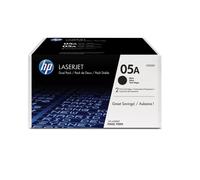 HP Pack de 2 toners noirs authentiques 05A LaserJet