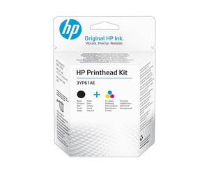 hp - pack de 2 - tricolore à base de colorant, noir pigmenté - originale - Kit de remplacement des têtes d'impression