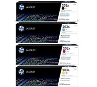 HP Pack de 4 toners HP 203A (Noir, Cyan, Magenta, Jaune)