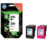 HP Pack de cartouches originales HP 300 Noir + couleur
