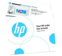 HP Advanced Papier photo à finition glacée, 65 lb, 4 x 12 pouces (101 x 305 mm), 10 feuilles (49V51A)