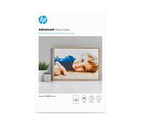 HP Papier Photo Advanced Brillant A3 (297x420mm) 250g/m² - 20 Feuilles - Référence Q8697A - Pour Imprimantes Jet d'Encre - Origine Allemagne