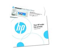 HP Papier Photo Advanced Glacé 4x12" (101x305mm) 250 g/m² 10 feuilles - Jet d'encre - Brillance 91 - Ref 49V51A