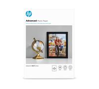 HP Papier Photo Advanced Glacé A4, 250 g/m², 210 x 297 mm, 25 feuilles, Finition Gloss, Q5456A - Usage Professionnel, Température 15-30°C