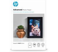 HP Papier photo à finition glacée Advanced, 250 g/m2, 10 x 15 cm (101 x 152 mm), 100 feuilles