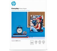 HP Papier photo brillant Everyday - 25 feuilles/A4/210 x 297 mm, Semi brillant, 200 g/m², A4, Noir, Bleu, Blanc, 25 feuilles, Professionnel, Entrepris
