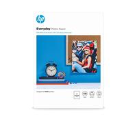 HP Papier Photo Everyday Brillant A4, 200 g/m², 210x297mm, 100 feuilles - Jet d'encre, Finition Gloss, Température Opération 15-30°C, Q2510A
