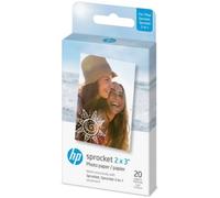 HP Papier photo ZINK 2x3" (5×7,6 cm) compatible Sprocket – Qualité supérieure 20 feuilles