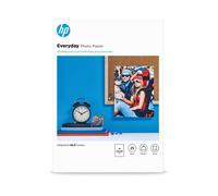 HP Papier Photo Semi-Brillant A4, 200g/m², 25 Feuilles, Q5451A - Spécifications : 210 x 297 mm, Noir/Bleu/Blanc, Utilisation Imprimantes Jet d'Encre