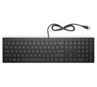 HP PAV WIRED KEYBOARD 300 EN clavier Bureau USB Noir