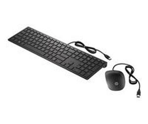 HP Pavilion 400 - ensemble clavier et souris - noir de jais Périphérique d'entrée