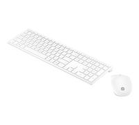HP Pavilion 800 - Ensemble clavier et souris - sans fil - Français - blanc