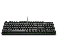HP Pavilion Gaming 500 - Clavier Mécanique Gaming QWERTY (Filaire - USB, Switch Red, Rétroéclairage LED 4 couleurs) - Noir