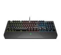 HP Clavier de gaming Pavilion 800 – Rétro-éclairé USB Français – Interrupteur rouge