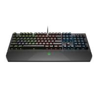 HP Pavilion Gaming 800 - Clavier - rétro-éclairé - USB - Français - commutateur : interrupteur rouge - pour Pavilion 24, 27, 32, 590, 595, TP01