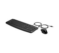 HP Pavilion KEYBOARD AND MOUSE 200 clavier Souris incluse Universel USB Noir