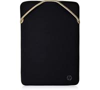 HP - PC Protective Réversible Sacoche pour Notebook jusqu'à 14" Design réversible Noir/doré 2F1X3AA