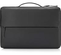HP - PC Sport Sleeve pour Ordinateur Portable jusqu'à 15,6", Compartiment PC rembourré, détails réfléchissants, Poches de Rangement, Tissu imperméable et résistant, Noir