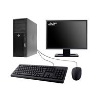 HP PC Workstation Z220 MT Ecran 22" Intel I3-3220 RAM 8Go SSD 1To W11 WiFi