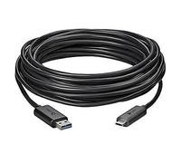 HP Poly Active Optical USB 3.1 Cable (10M) câble USB USB 3.2 Gen 1 (3.1 Gen 1) USB A USB C Noir