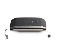 HP Haut-parleur intelligent Poly Sync 20+M – USB-A, USB-C – certifié Microsoft Teams