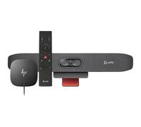 HP Poly Barre de visioconférence USB Poly Studio R30 et télécommande BT avec station d'accueil HP USB-C G5 (ABB)