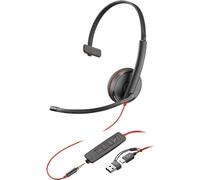 HP Poly Blackwire 3215 USB-C Accessoires informatiques Noir(e) Original 8X227AA