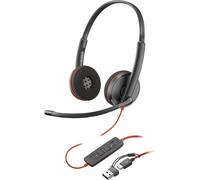 HP Poly Blackwire 3220 Kabelgebunden USB-A/C Schwarz