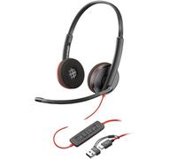 Poly Micro-casque Blackwire 3225 stéréo USB-A