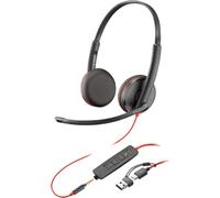 HP Poly Blackwire 3225 USB-C Accessoires informatiques Noir(e) Original 8X229AA