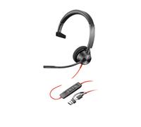 HP Poly Blackwire 3310 USB-C Accessoires informatiques Noir(e) Original 8X216AA