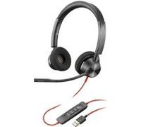 HP Poly Blackwire 3320 - Blackwire 3300 series - micro-casque - sur-oreille - filaire - USB-A - noir Noir G