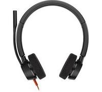 HP Poly Blackwire 3325 - Blackwire 3300 series - micro-casque - sur-oreille - filaire - jack 3,5mm, USB-C - noir - certifié UC Noir G