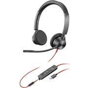 HP Poly Blackwire 3325 Casque stéréo USB-C 3,5 mm