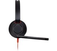 HP Poly Blackwire 5210 - Blackwire 5200 series - micro-casque - sur-oreille - filaire - jack 3,5mm, USB-C - noir - Certifié pour Microsoft Teams, Certifié pour Skype for Business, certifié Cisco Jabbe
