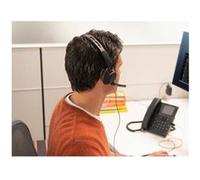 HP Poly Blackwire 5220 - Micro-casque - sur-oreille - filaire - jack 3,5mm - noir - Certifié Avaya, Certifié pour Skype for Business, certifié Cisco Jabber, Optimisé pour la CU Noir G