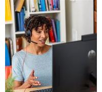 HP Poly Blackwire 5220 - Micro-casque - sur-oreille - filaire - USB-C, jack 3,5mm - noir - Certifié pour Skype for Business, certifié Cisco Jabber, Certifié Avaya, Certifié pour Microsoft Teams, certi
