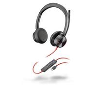 HP Poly Blackwire 8225-M - Blackwire 8200 series - micro-casque - sur-oreille - filaire - Suppresseur de bruit actif - USB-C - noir - Certifié pour Microsoft Teams