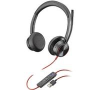 HP Poly Blackwire 8225-M - Blackwire 8200 series - micro-casque - sur-oreille - filaire - USB-A - noir - Certifié pour Microsoft Teams Noir G