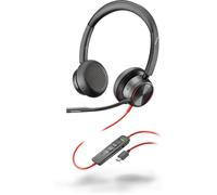 HP Poly Blackwire 8225 Stereo USB-C Headset +USB-C/A Adapter