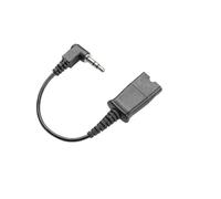 HP Poly - Câble audio - prise stéréo 2,5 mm à 4 broches pour Déconnexion rapide - 45 cm - pour Poly EncorePro
