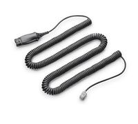 Poly His Adapter Cable - Câble Pour Casque Micro - Déconnexion Rapide Mâle - Bobiné - Pour Avaya 96xx; Definity 9631; One-X Deskphone Edition 96xx
