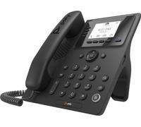 POLY Téléphone multimédia professionnel CCX 350 pour Microsoft Teams et compatible PoE