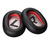 HP Poly - Coussinet pour casque Bluetooth - similicuir - noir (pack de 2)